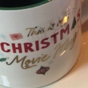 🎁🌲❤️⭐🎁 Wicker Basket Bundle with Christmas Movie Night Mug and More